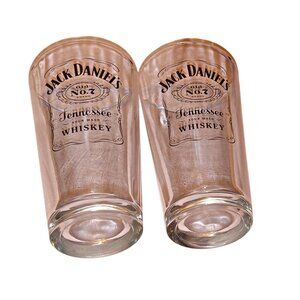 Set of 2 Jack Daniels Collins Glasses NEW